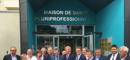 Inauguration de la Maison de Santé Pluriprofessionnelle de Pontgibaud, sous le soleil !