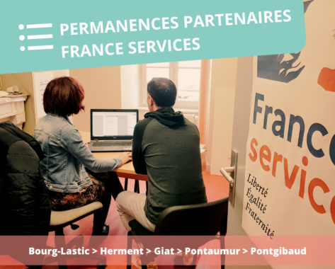 France Services : Permanences partenaires Juin