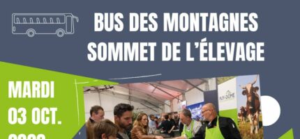 BUS DES MONTAGNES SOMMET DE L’ÉLEVAGE – 03 OCTOBRE 2023