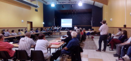 Débat autour du diagnostic de territoire avec les étudiants du VetAgro Sup.