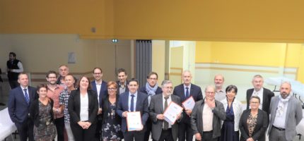 Signature du Contrat Local de Santé des Combrailles le 24 septembre 2021 à la salle polyvalente de Pontaumur