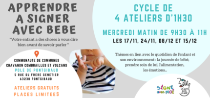 Apprendre à signer avec Bébé