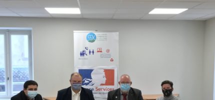 Forte de son expérience innovante de coordination France Services, la Communauté de Communes souhaite développer son guichet unique à destination des entreprises et renforce son partenariat avec la Chambre de Métiers et de l’Artisanat.