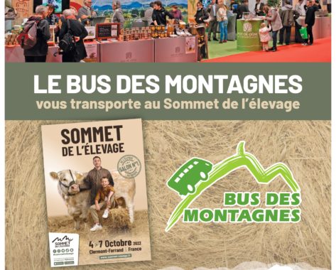 Le Bus des Montagnes vous transporte au Sommet de l’Elevage !