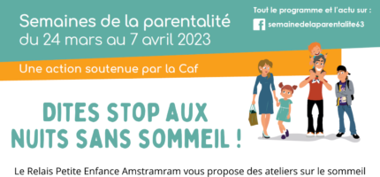 Parentalité – Ateliers Sommeil