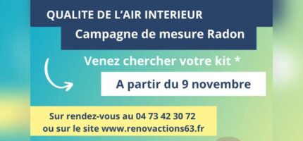 Dosimètres mesure Radon logement